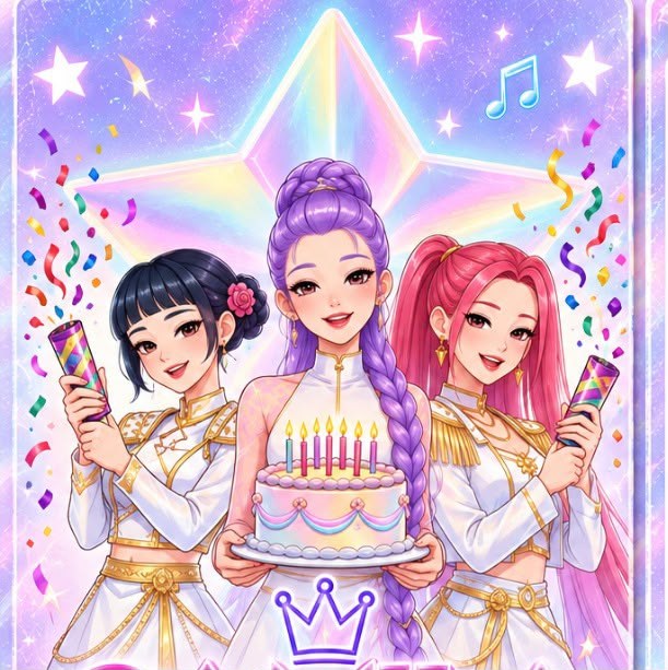 Bolo de aniversário da Bruna com confetes